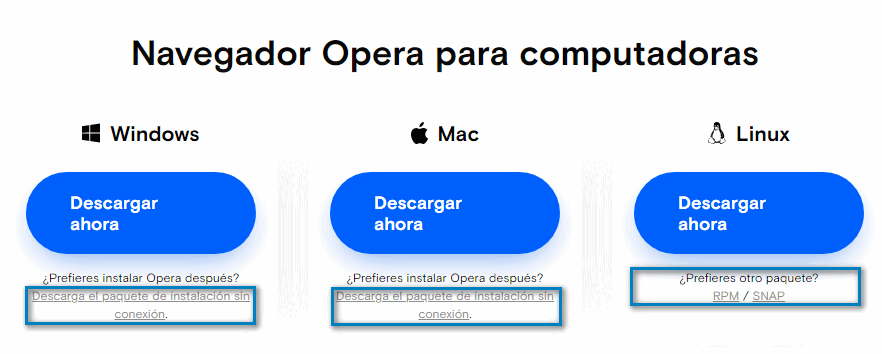 opera offline
