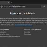 Inicie Microsoft Edge en modo InPrivate con un acceso directo