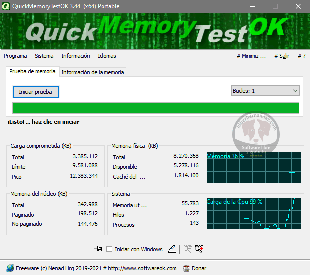 QuickMemoryTestOK