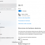 Cómo habilitar o deshabilitar la dirección MAC aleatoria en Windows 10 para el adaptador Wi-Fi