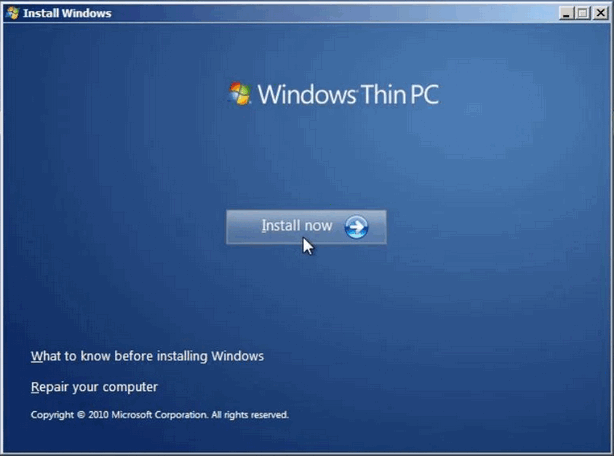 Windows Thin PC