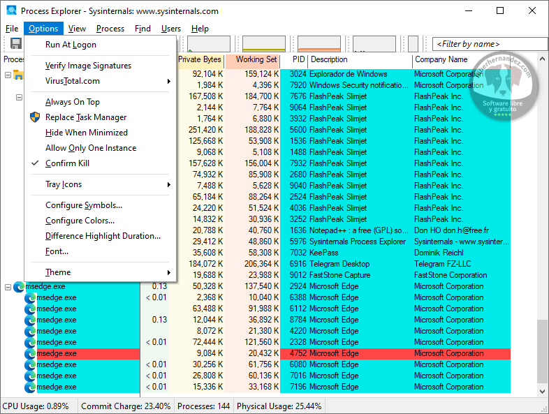 Process Explorer Hiberhernandez Process Explorer Hiberhernandez