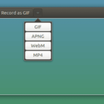 Cómo crear imágenes GIF animados en Ubuntu, Linux Mint y derivados