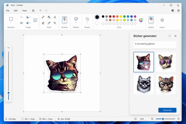 Copilot+ potencia Paint, Recortes y el Bloc de notas con funciones inteligentes